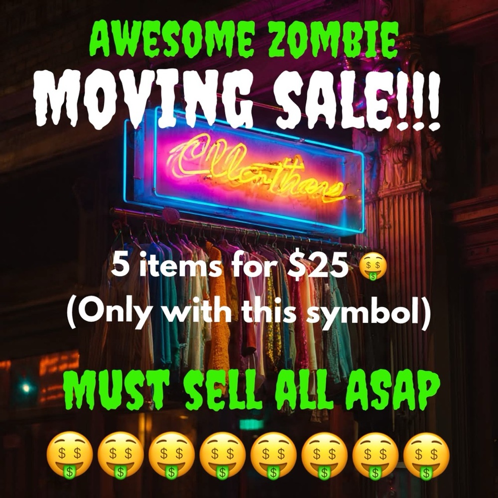 Clothing bundle 5 organs $25